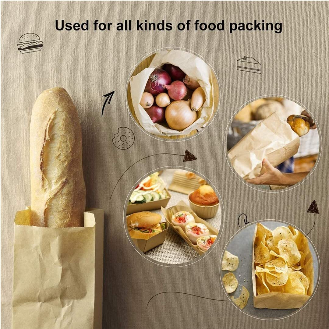 Kitchenette Brown Food Wrapping & Baking Paper (Unbleached & Chlorine Free) Multipurpose | Oven And Microwave Safe | Non Stick - 15 Meters ( Pack Of 2 )