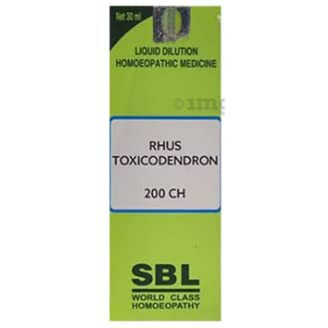 Sbl Rhus Toxicodendron Dilution 200 Ch (30Ml)- Pack Of 2