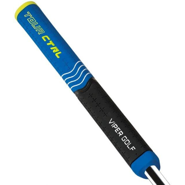 Viper Golf Tour Ctrl Straight Putter Golf Grip - 104 Cc ( Black/Blue)