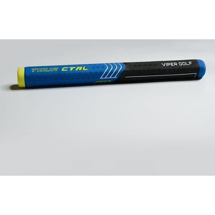 Viper Golf Tour Ctrl Straight Putter Golf Grip - 104 Cc ( Black/Blue)