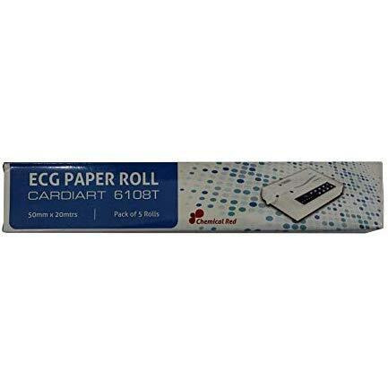 Otica Ecg Paper For (6108T Ecg Paper Pack Of 5 Roll(50Mm X 20 Mtr))