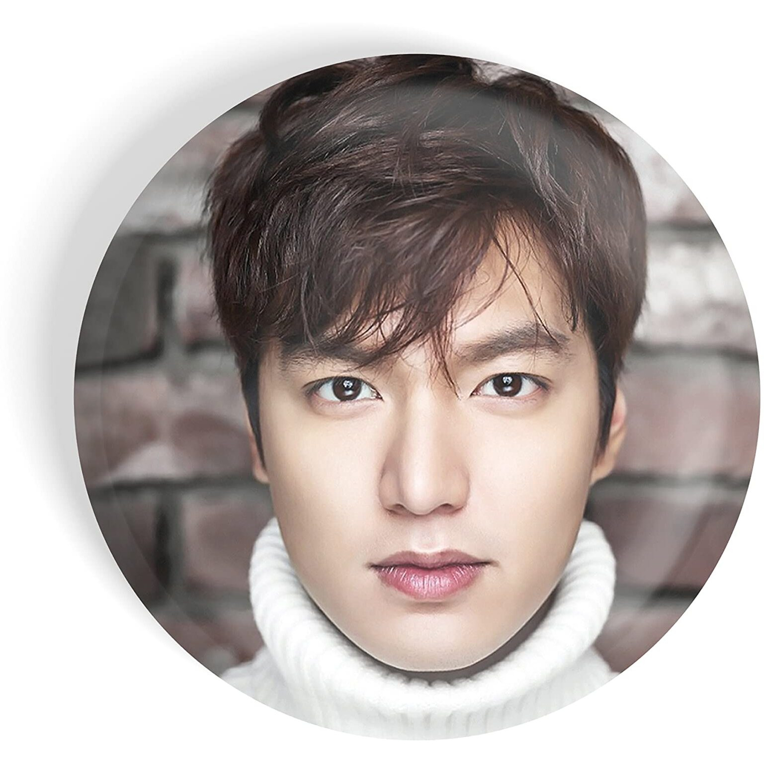 Dhcrafts Pin Badges K-Drama Korean Actor Multicolour Lee Min-Ho D14 Glossy Finish Design Pack Of 1