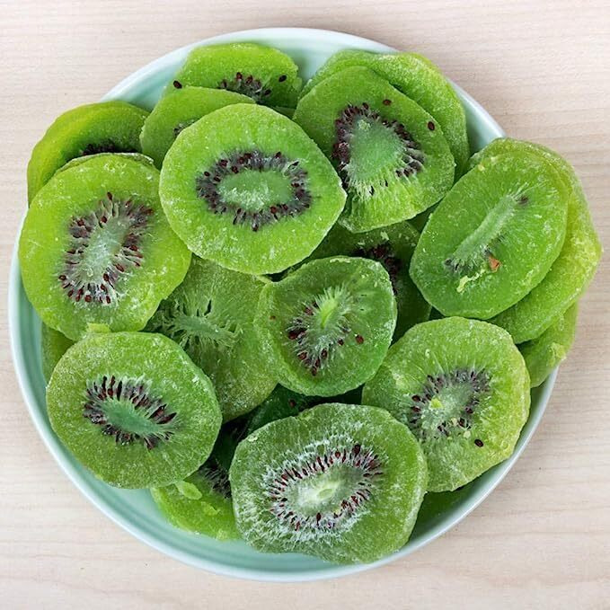 Dry Fruit Hub Dried Kiwi Fruit Slices - 1Kg Kivi,Dehyderated Candied Kiwi,Kiwi Dry Fruits 2 Pack Of 500Gm Healthy Snacks