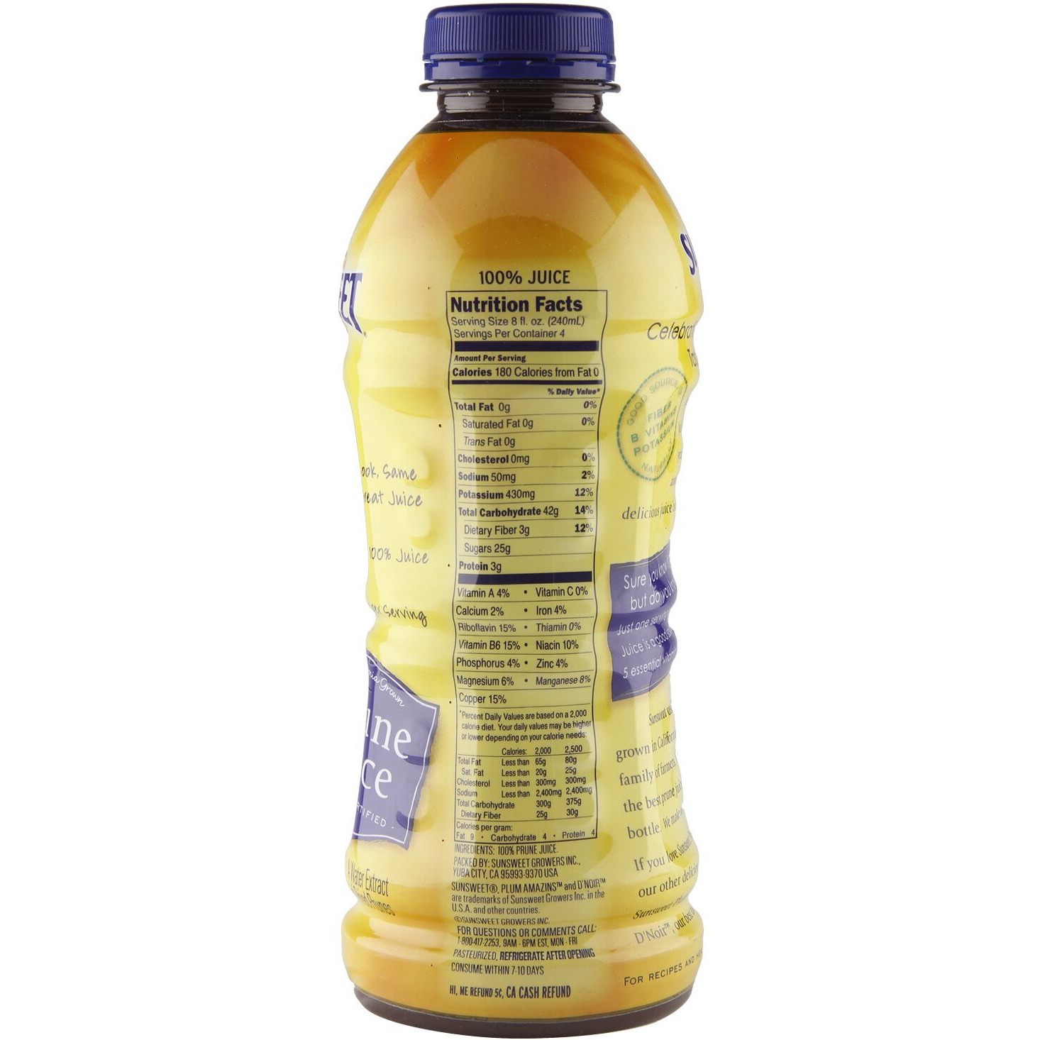 Sunsweet Fruit Juice - Prune, 946Ml Bottle