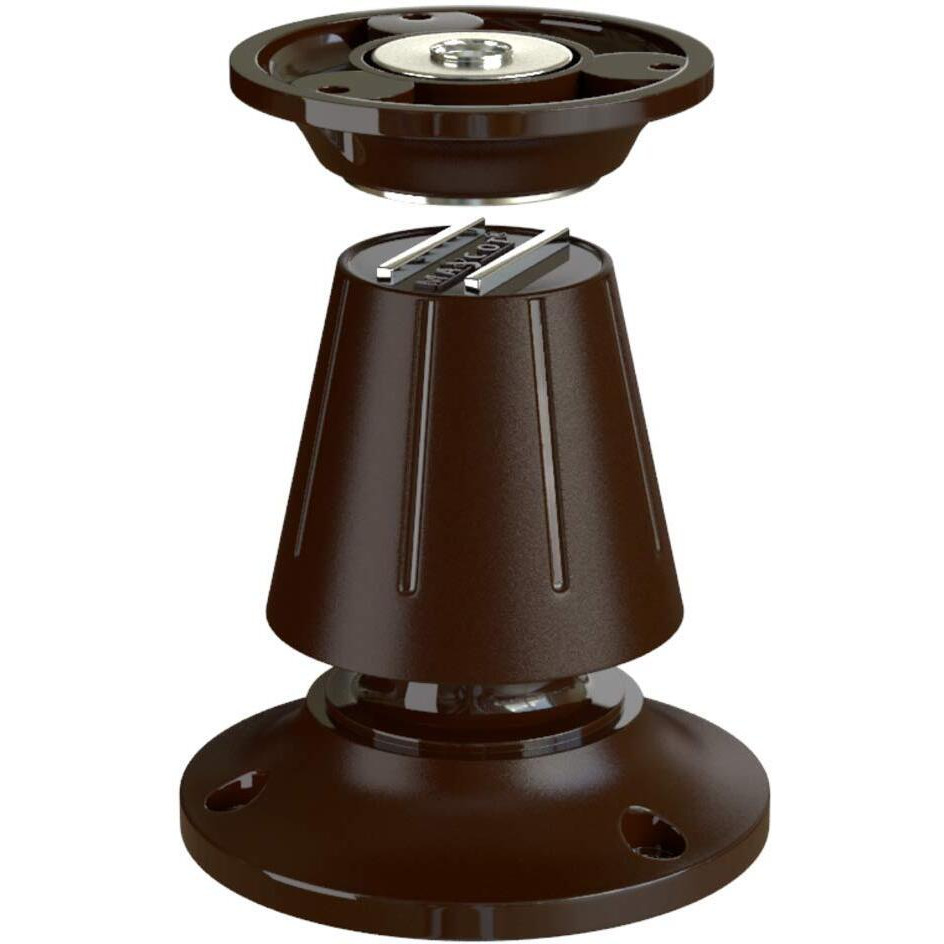 Mascot High Grade Abs Door Stopper Magnetic Door Catcher (Brown) M-[999]-With Screw Fitting