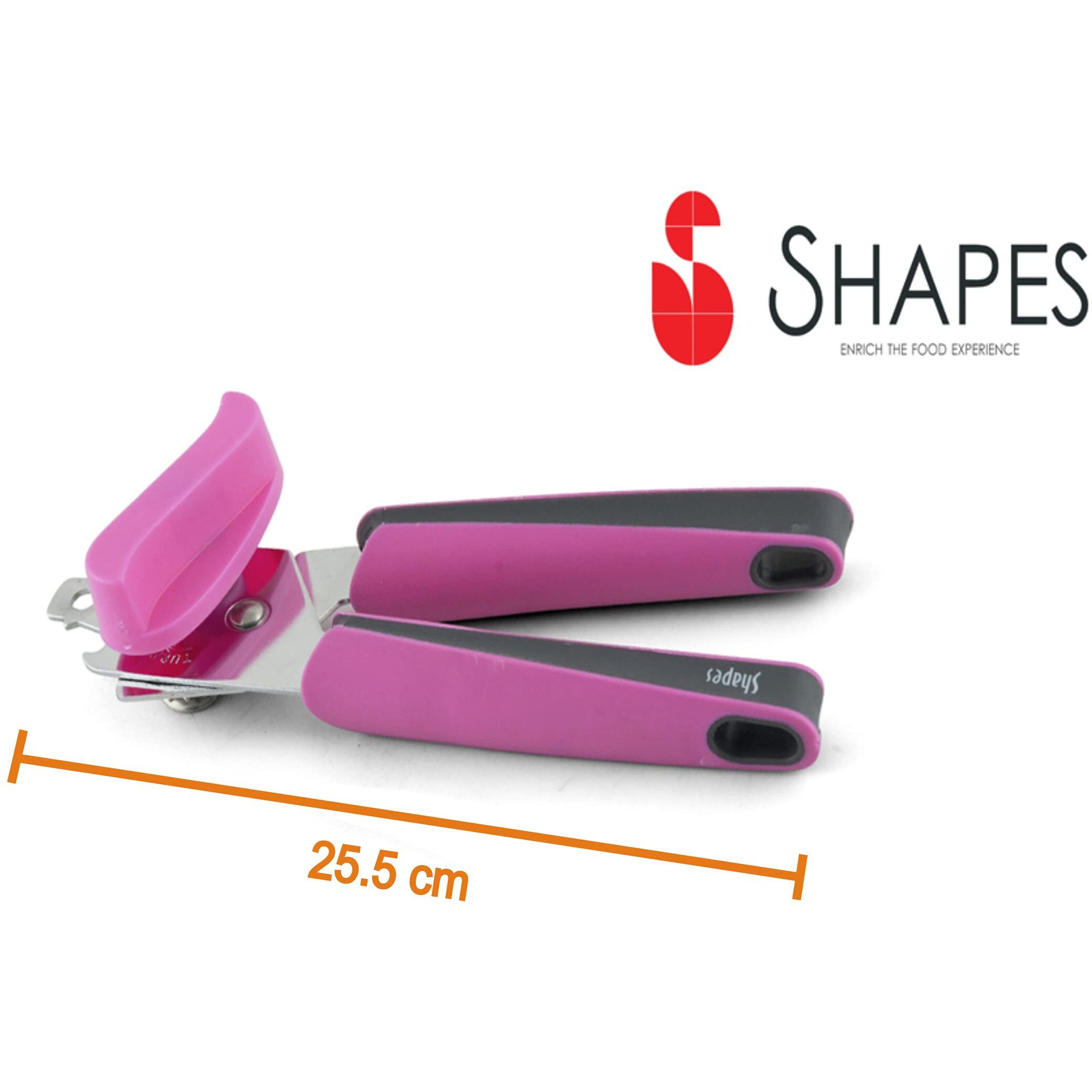 Shapes Imporio Stainless Steel With Easy Grip Can Opener For Home/Kitchen