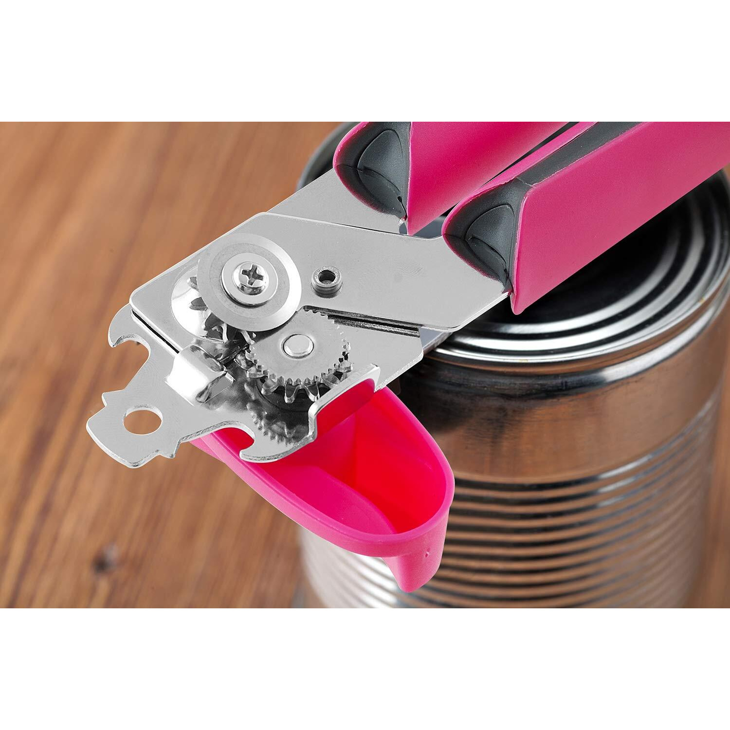 Shapes Imporio Stainless Steel With Easy Grip Can Opener For Home/Kitchen