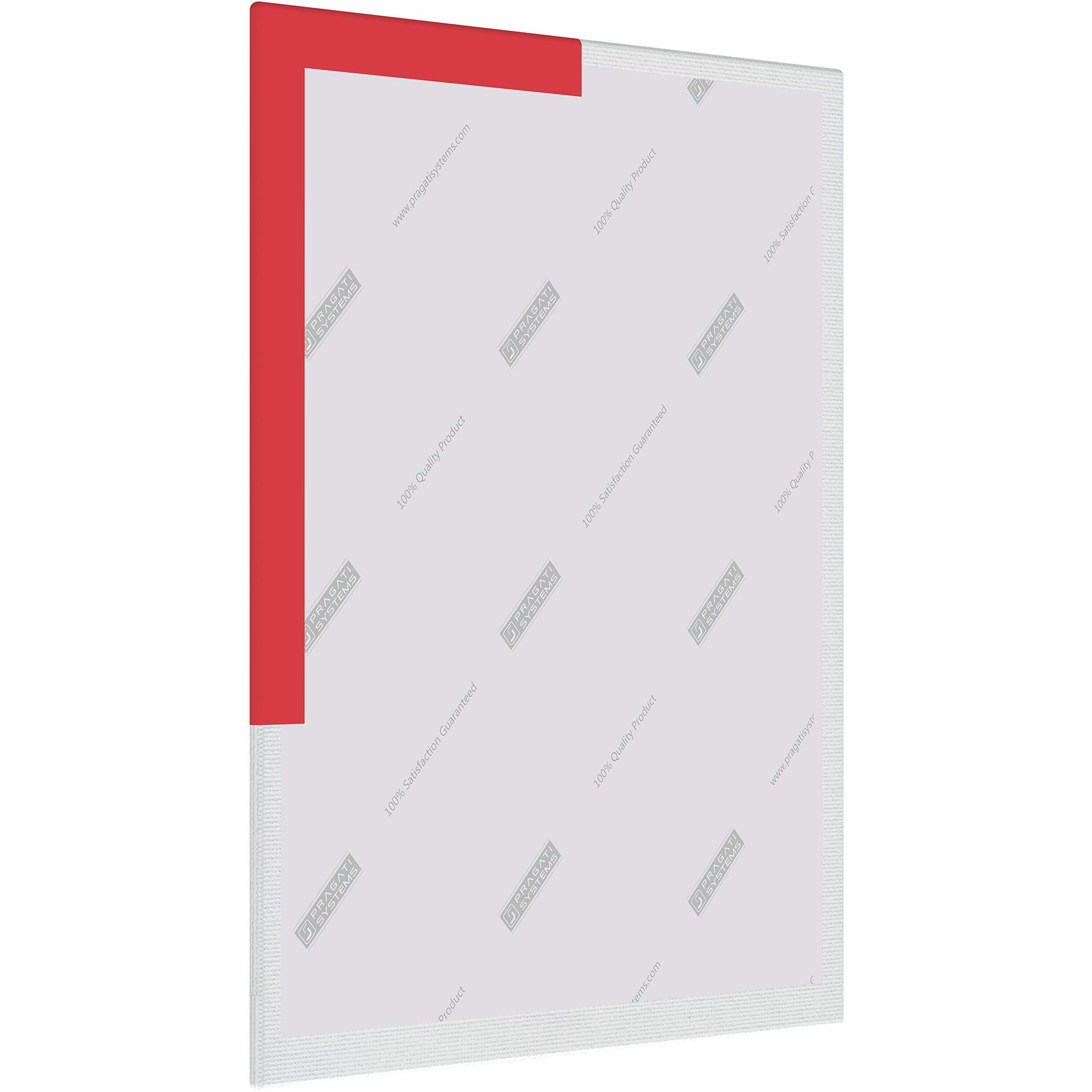 Pragati Systems Medium Grain 10X12 Inch 7 Oz. Primed Canvas Board For Painting Cp1012, White (Pack Of 1)