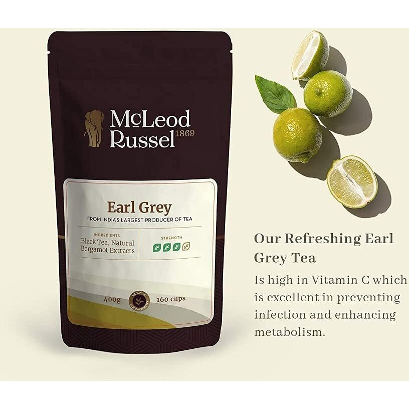 Mcleod Russel 1869 - Chamomile Green | Earl Grey | Combo Pack | Stress Relief & Better Sleep | Refreshing And Relaxing | 2 X 100G
