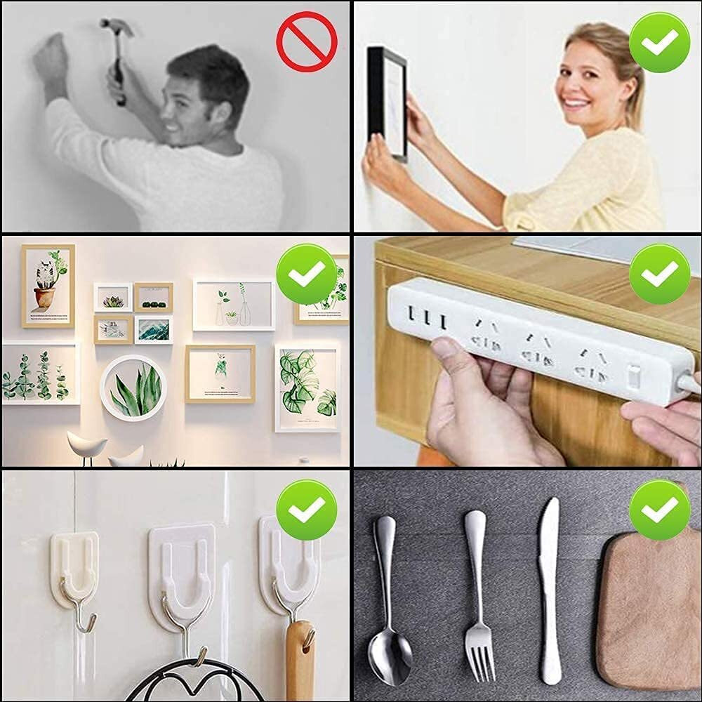 Updesh Double Sided Tape Heavy Duty, Strong Adhesive Mounting Tape, Multipurpose Removable And Reusable Wall Tape Photo Frame Hanging Poster Tape Carpet Tape Pack Of 1
