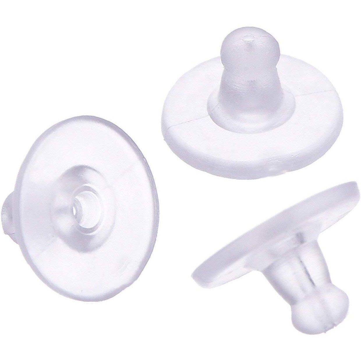 Diy Crafts Pack Of 1000 Pieces, Clear Rubber Plastic Secure (Pack Of 1000 Pieces)