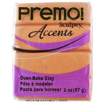 Premo Sculpey Accents Polymer Clay - Accent Copper (Size  2Oz)
