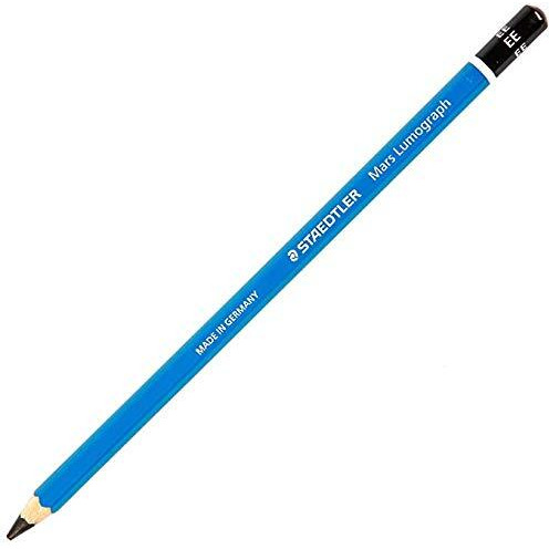 Staedtler Mars Lumograph Ee Pencil (Pack Of 12), Ink Black