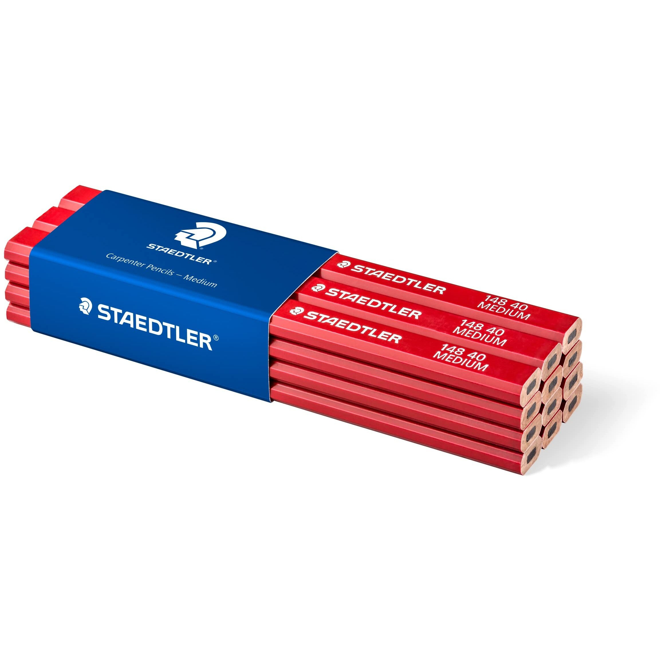Staedtler Medium Carpenter Pencil Set-Pack Of 3,Grey