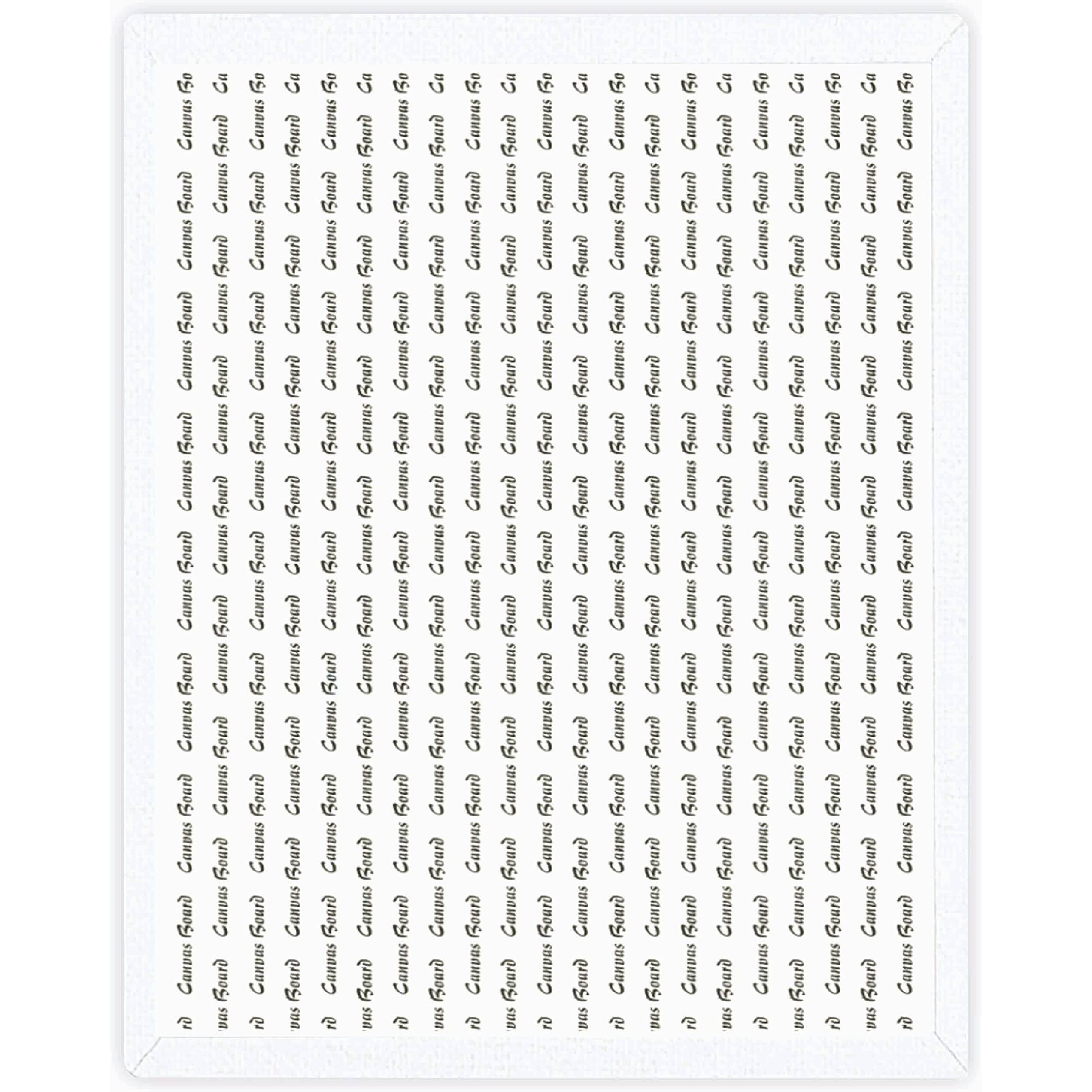 Variety Canvas Cotton Canvas Board Multi Pack, Professional Primed White Blank- Artist Canvas Boards For Painting, Acrylic Paint, Oil Paint Dry & Wet Art Media