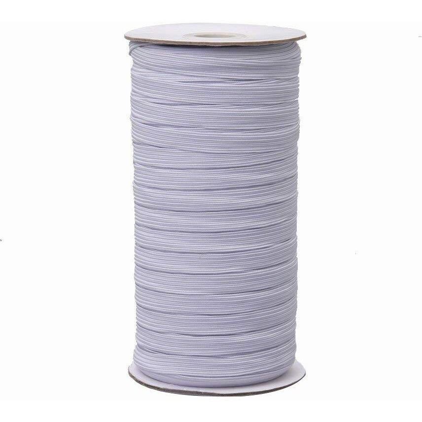 Aanij Elastic Long Lasting For Tailoring/Sewing, Fashion Designing, Boutique, Stitching (8 Mm, 5,Meter)