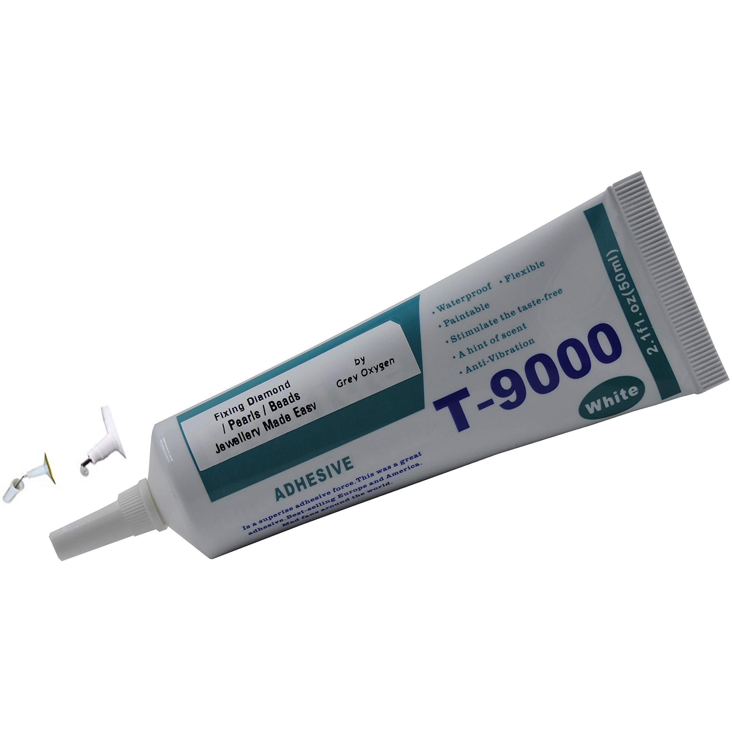 Grey Oxygen Jewellery Fixing Glue - Needle Pointed Tip - White