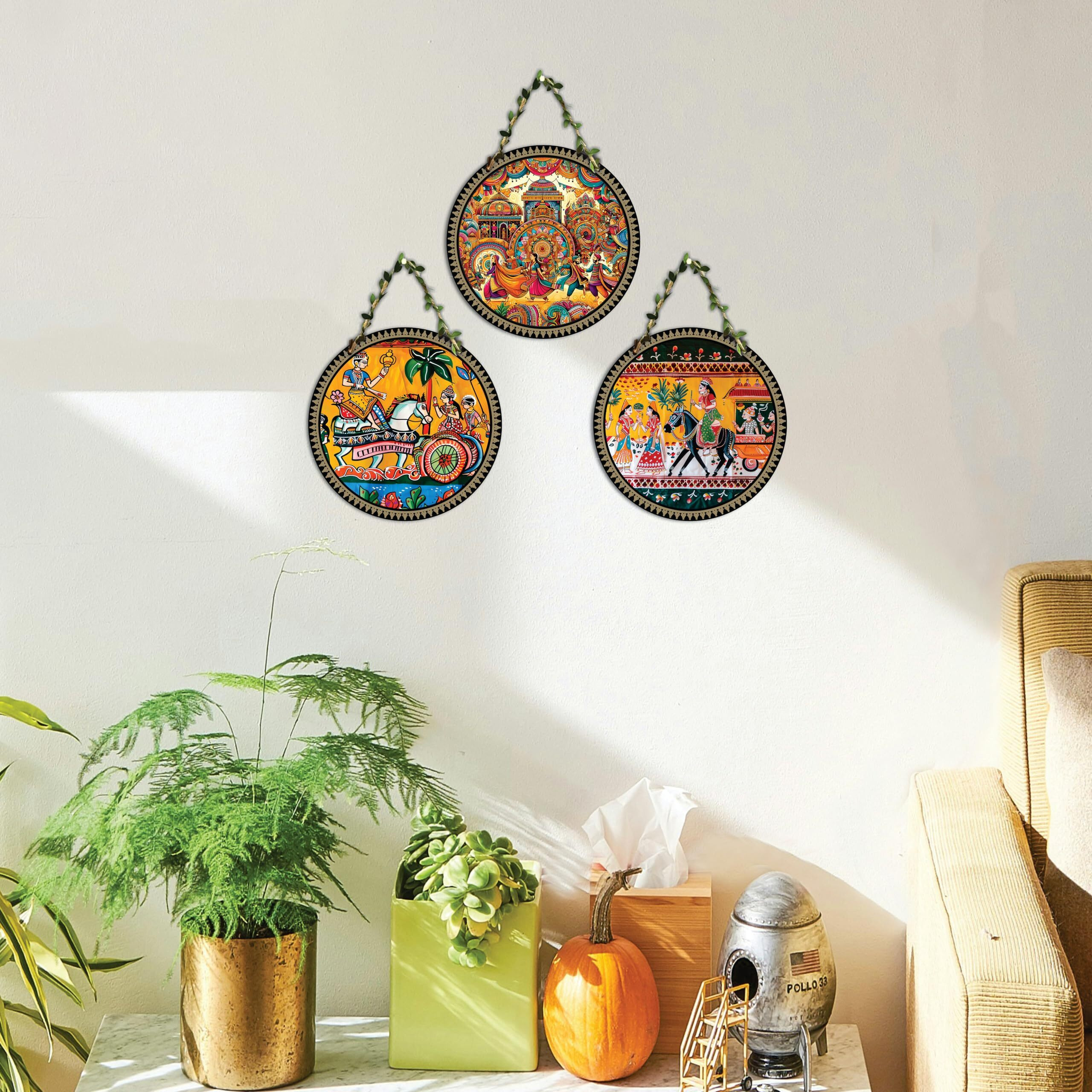 Giftplease Wall Hangings For Home Decoration | Home Decor Items For Living Room | House Decorative Items | Decorative Items For Home | Room Decor Items For Bedroom | Interior Decoration Items (Pattern-36)