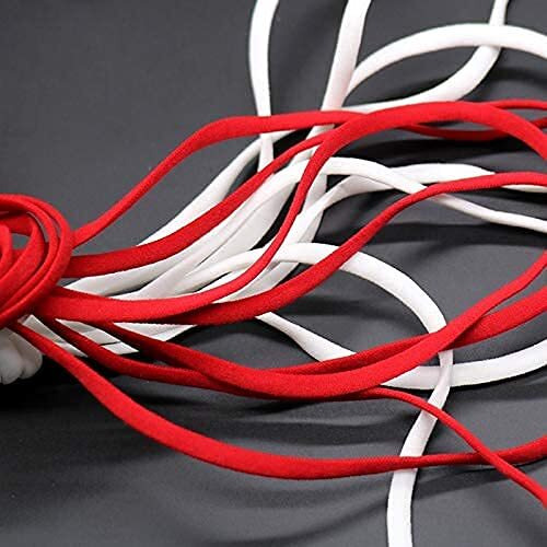 Aakriti 5Mm Color Elastic For Mask Making/Sewing 1/4 Inch Elastic Band Mask Rope Elastic Cord For Sewing Crafting For Adult Craft Diy (200 Meter, Multicolor)