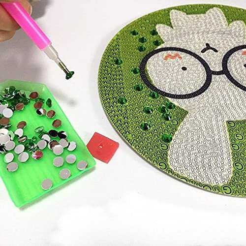Artbee Diy Diamonds Cartoon Painting Mosaic Art Crafts (Yellow Snail)