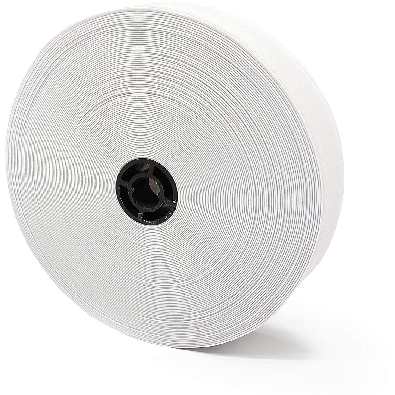 Aakriti Braided Elastic Band White Elastic (25 Meters, 1.5 Inch) Cord Heavy Stretch High Elasticity Woven Elastic Band, Ideal For Tailoring/Sewing, Fashion Designing, Boutique, Stitching