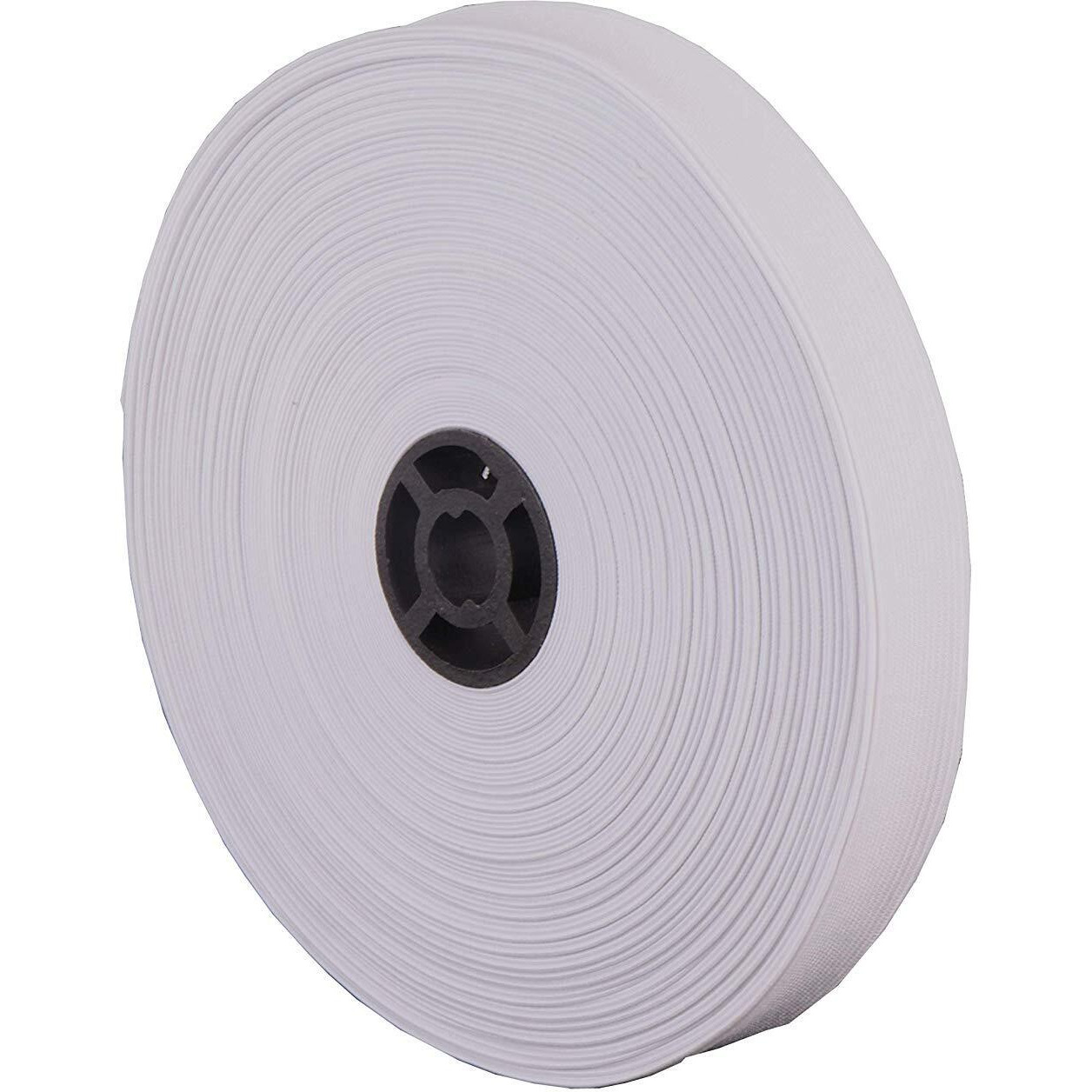 Jainsons Elastic 25 Meters Pack. Premium Boutique Range Heavy Quality, Ideal For Tailoring/Sewing, Fashion Designing, Boutique, Stitching. (1.50") White