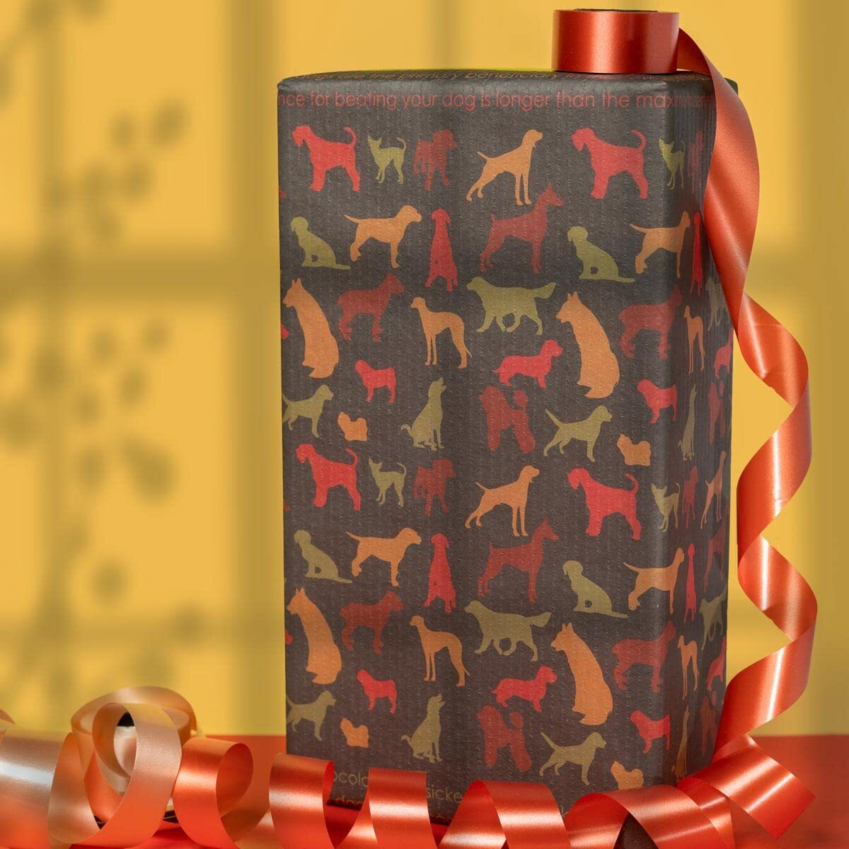 Evince Kids Birthday Gift Wrapping Paper | Cute Pet Dog Breed Neutral Pattern For All Occasions | Set Of 25 Thick Matte Sheets Value Pack For Boys & Girls Theme Gifts | Christmas Diwali Gifting Ideas