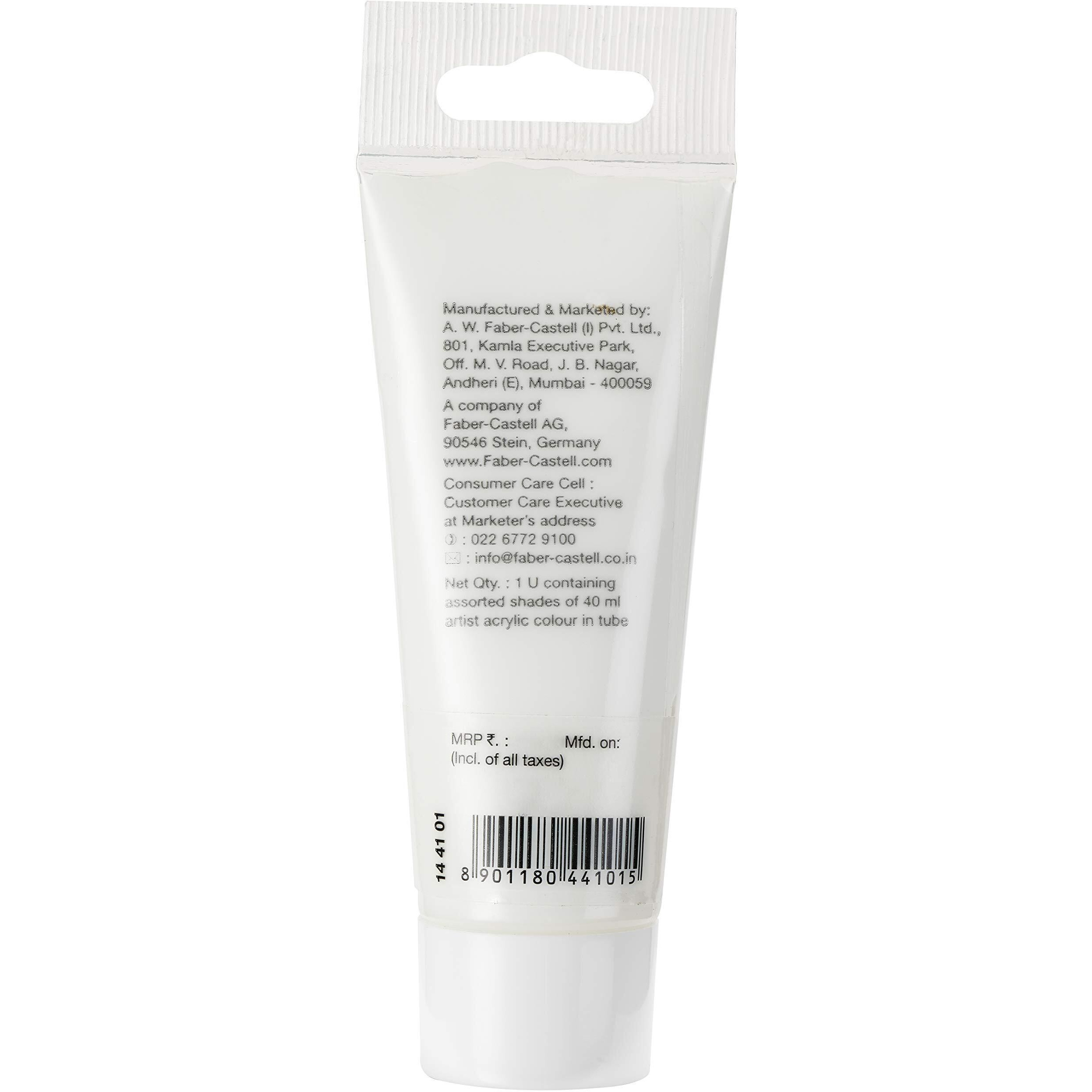 Faber-Castell Acrylic 40 Ml Tube - White 101