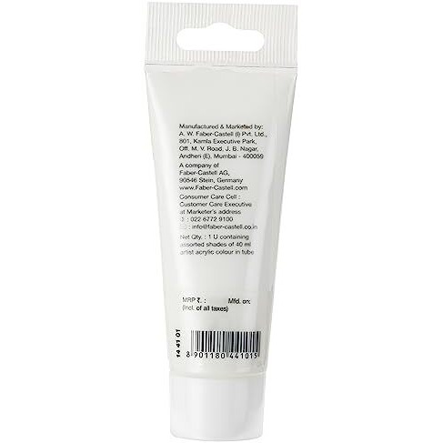 Faber-Castell Acrylic 40 Ml Tube - White 101