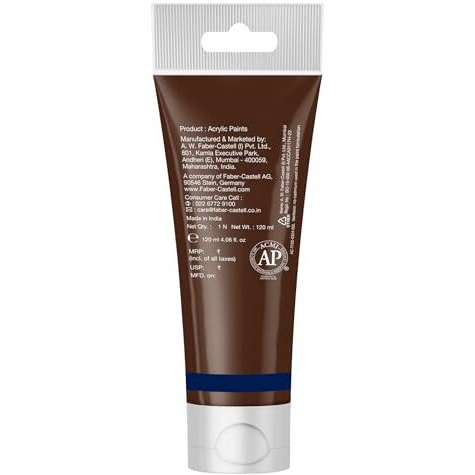 Faber-Castell Creative Studio Acrylic Tube120Ml-Burnt Siena 283