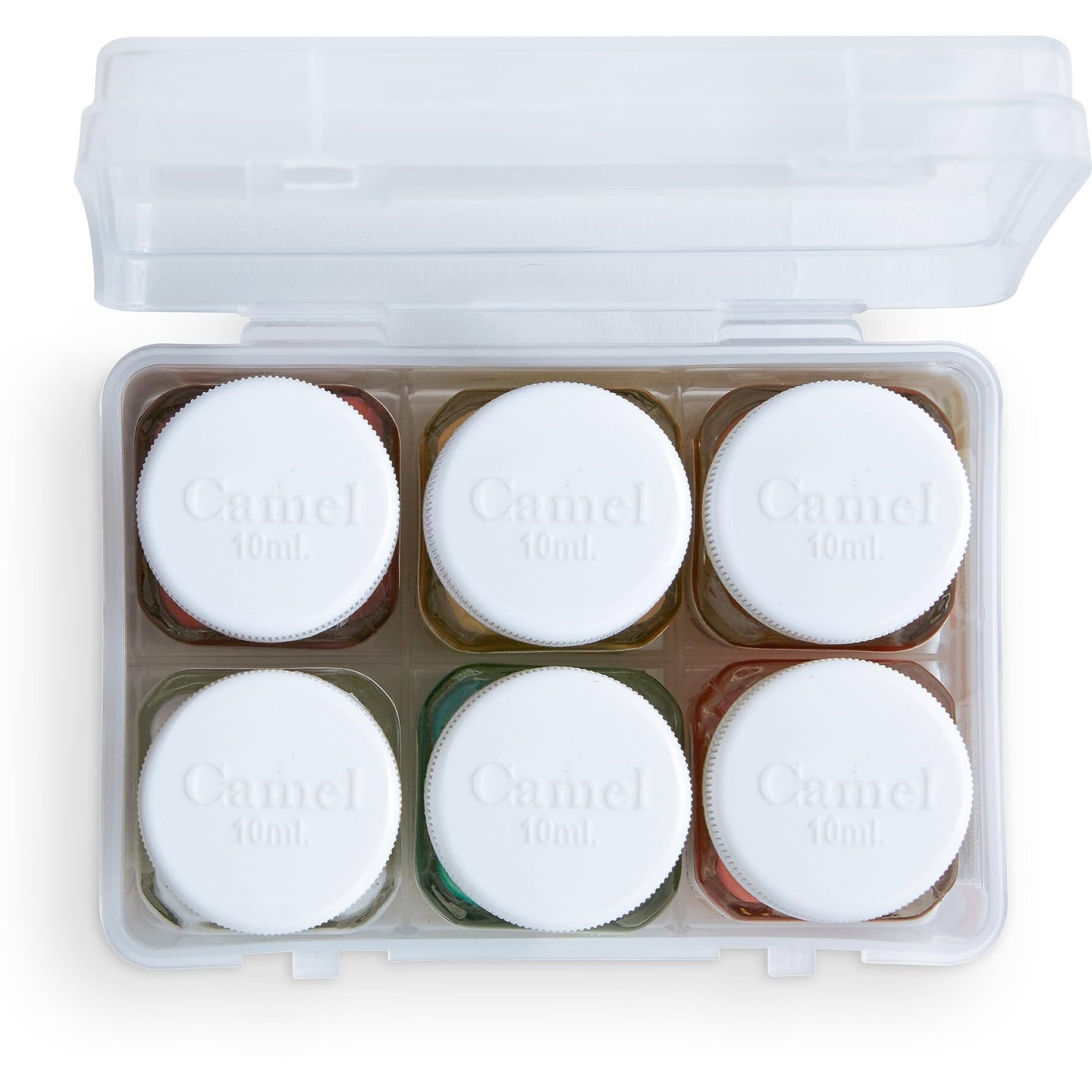 Camel Camlin Kokuyo Fabrica Acrylic Pearl Color - 10Ml Each, 6 Shades