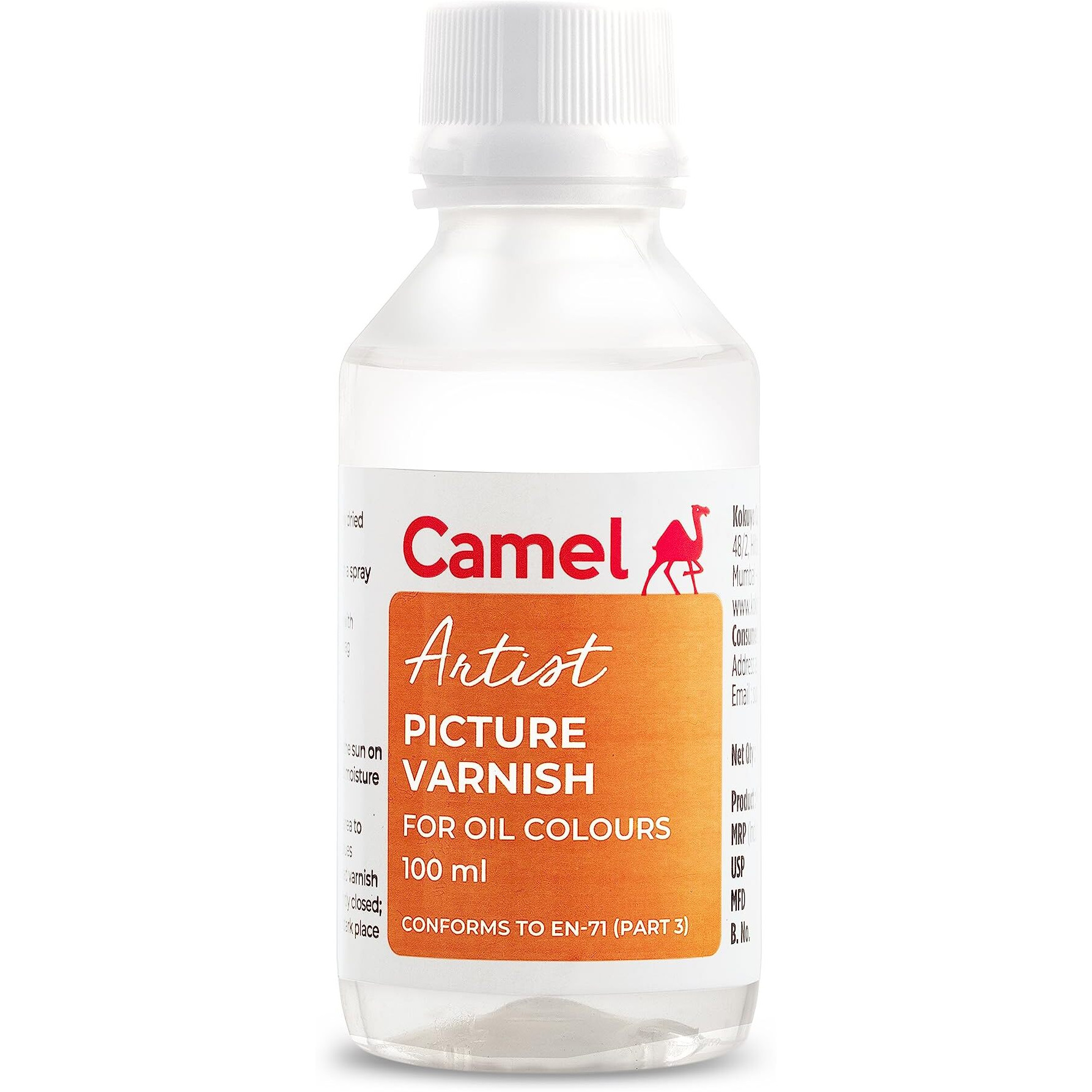 Camel Artist Picture Varnish For Oil Colour (Off-White)