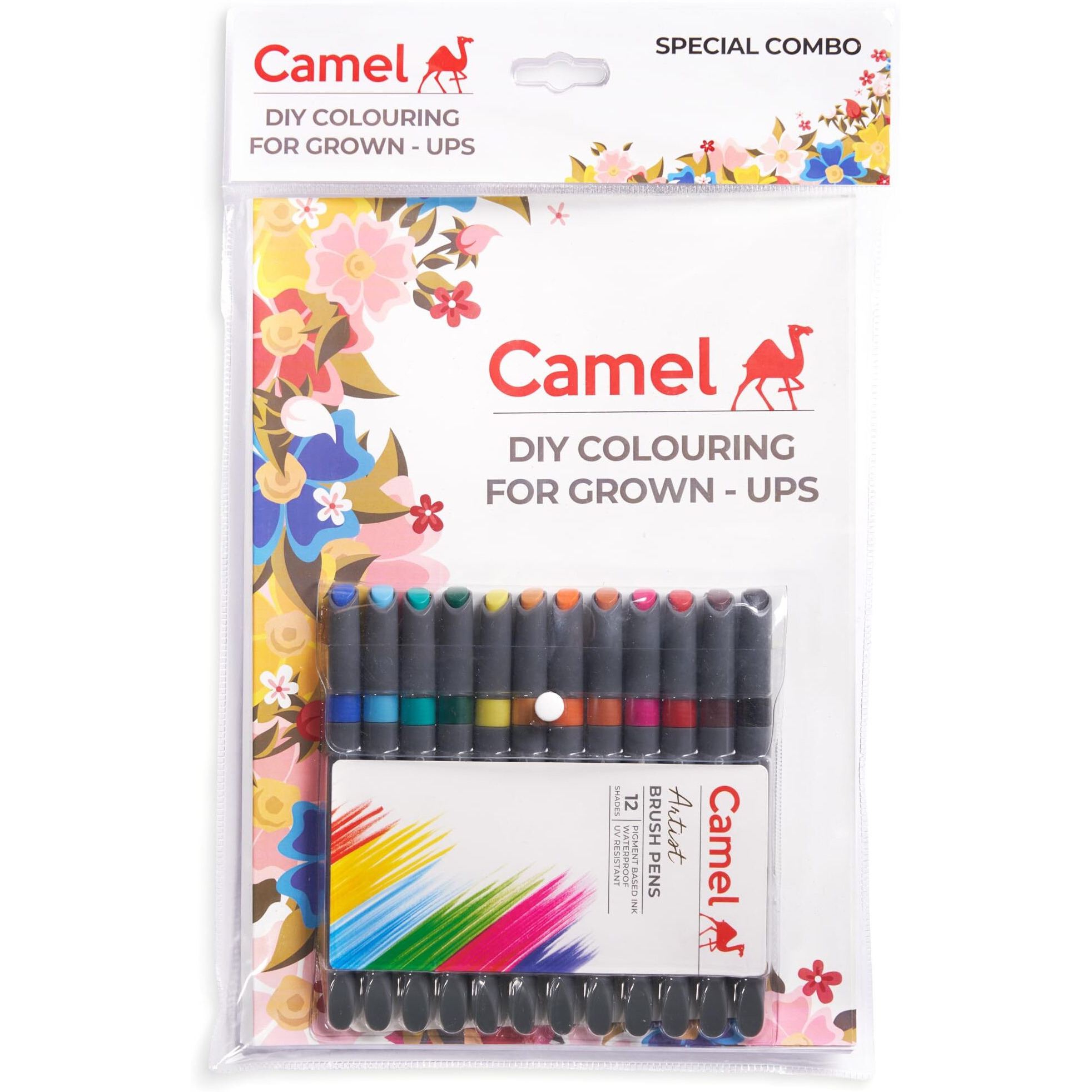 Camlin Paper Diy Colouring For Grown Ups, Multicolored