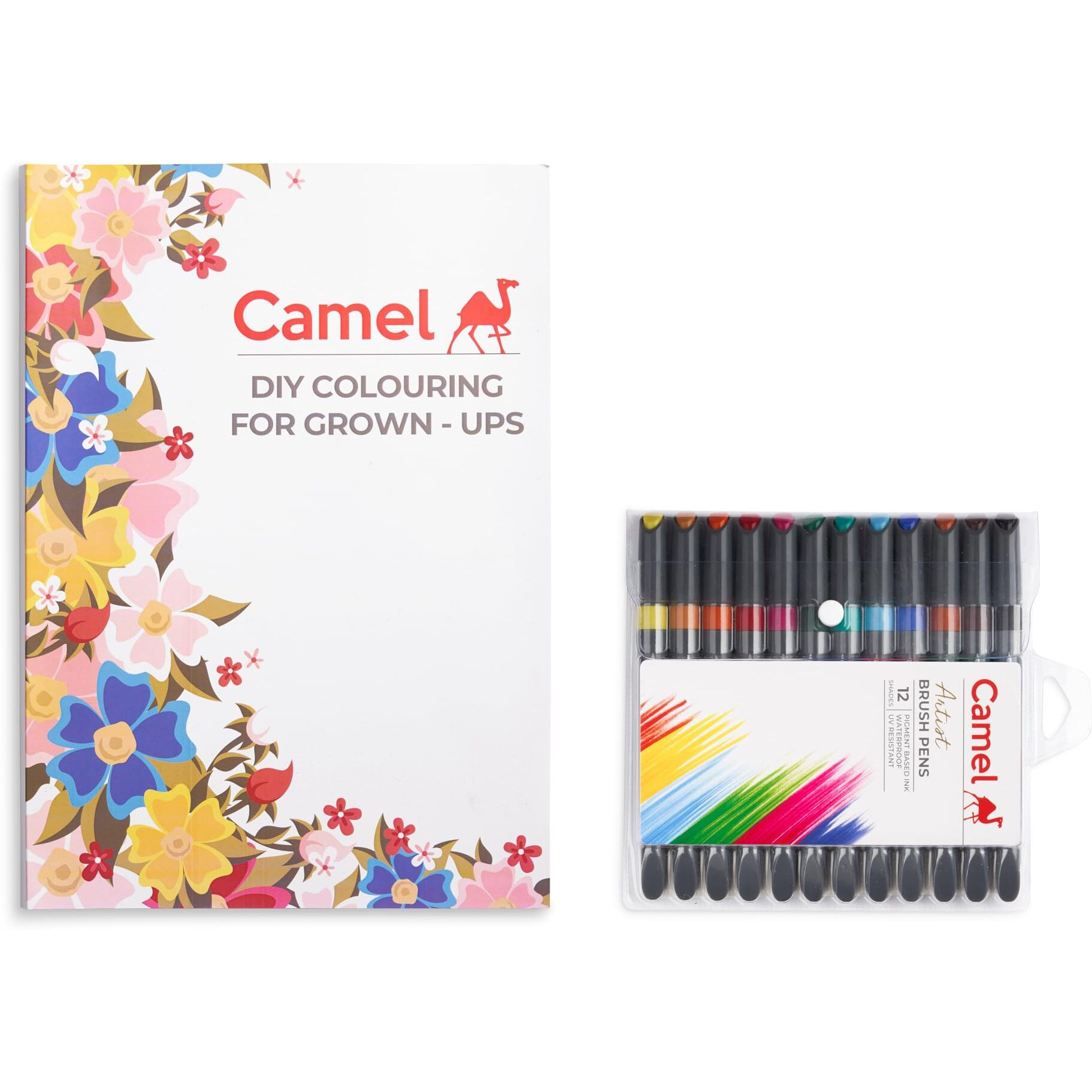 Camlin Paper Diy Colouring For Grown Ups, Multicolored