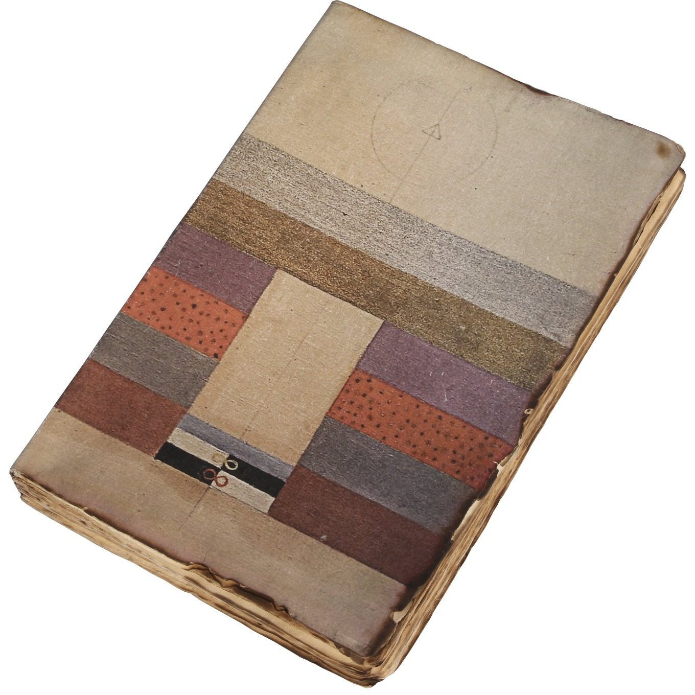 De Kulture Handmade Soft Cover Vintage Abstract Art Sketch Book Acid Free Drawing Pad |Best Sketchpad For Kids,Teens & Adults, 160 Pages, 125 Gsm Deckle Edge Papers