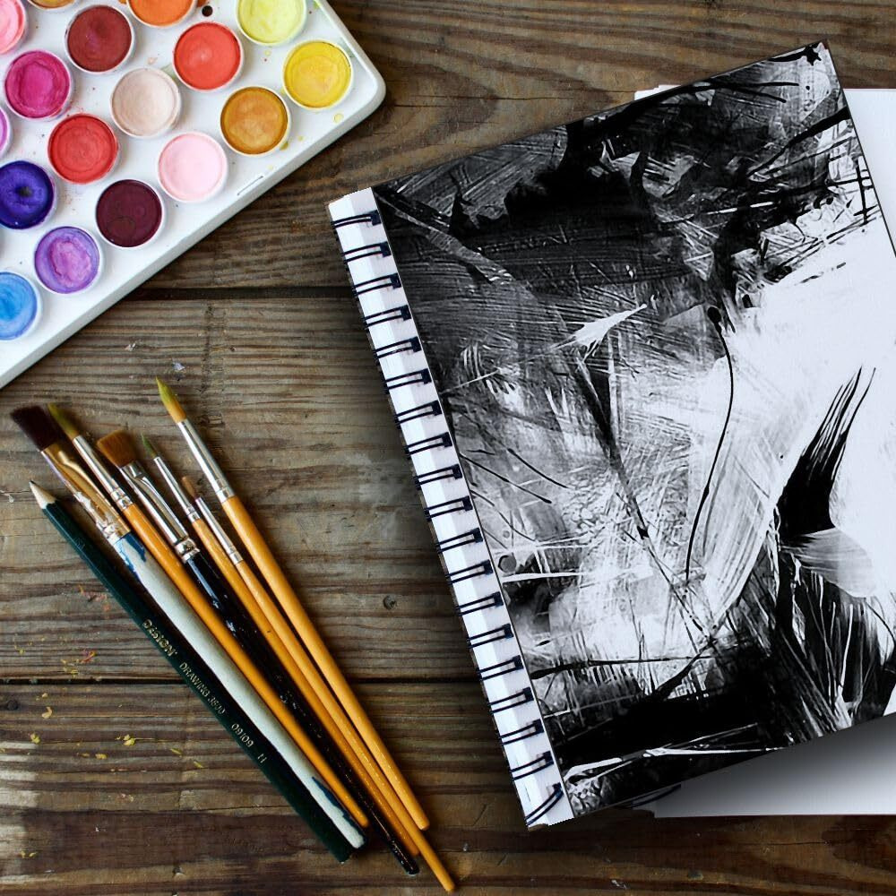 Anupam Sketcho Wiro Sketchbook Hardbound - Acid Free - 140 Gsm - A5-128 Pages