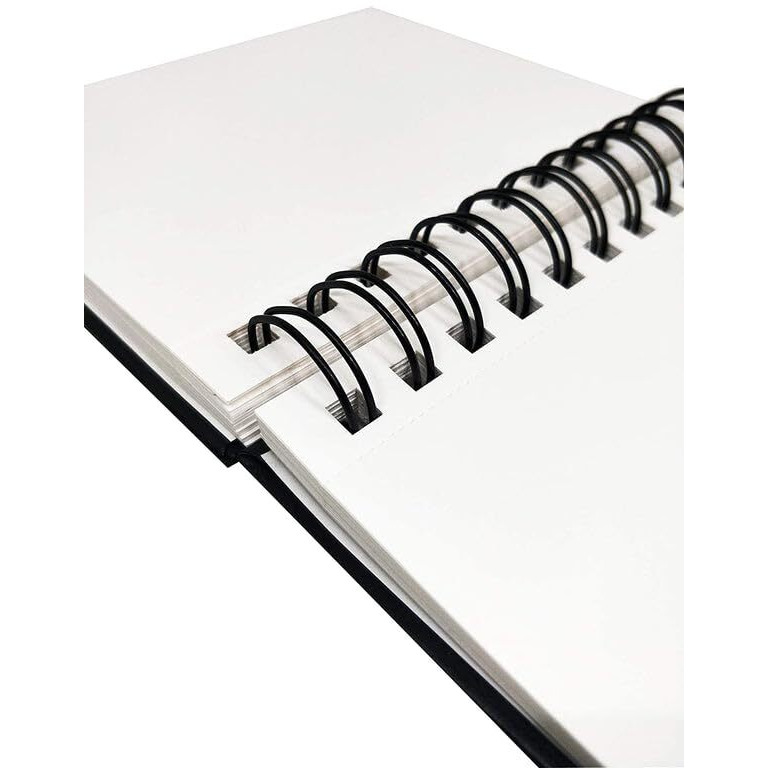 Brustro Artists Wiro Bound Sketchbook, A6 (Small 105 X 148 Mm) Size, 116 Pages, 160 Gsm
