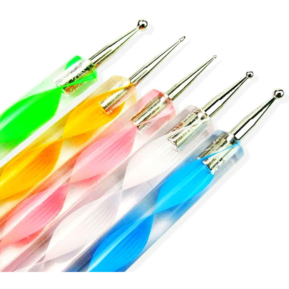 E Shopping 13 Pcs Acrylic Dotting Tool Set Embossing Stylus For Pottery Ceramic And Polymer Clay (Multicolour)