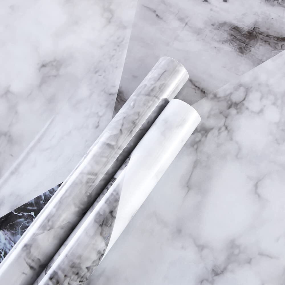 Kuber Industries Pet Wallpaper For Walls And Furniture Of The Living, Bedroom, And Kitchen I Self-Adhesive, Oilproof, And Waterproof I Diy Marble Designer Wall Sticker I Pack Of 1 Roll, 60Cmx500Cm