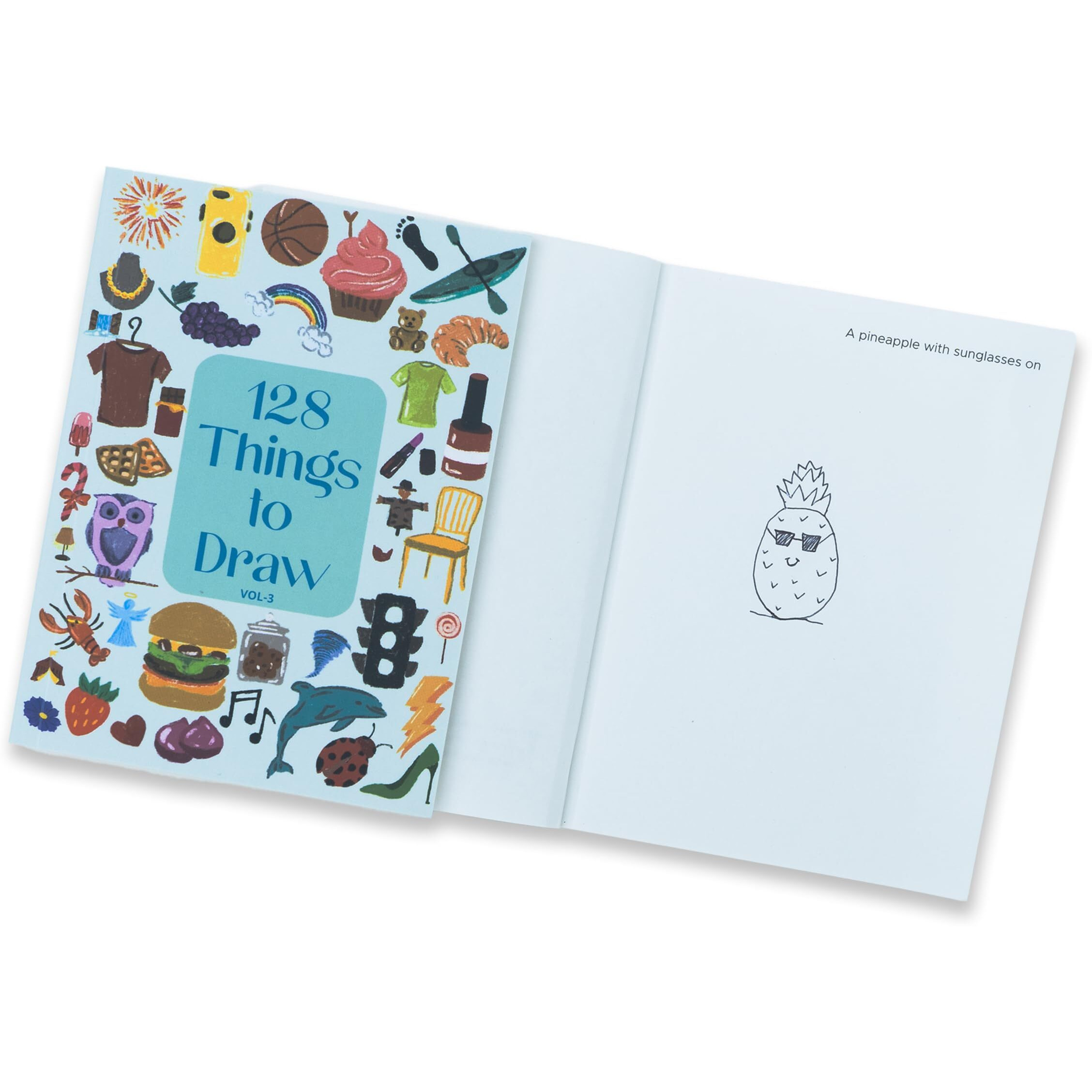 Factor Notes Drawing Book 128 Things To Draw | Suitable For All Ages | A6 Size | 128 Prompts (Volume Iii)