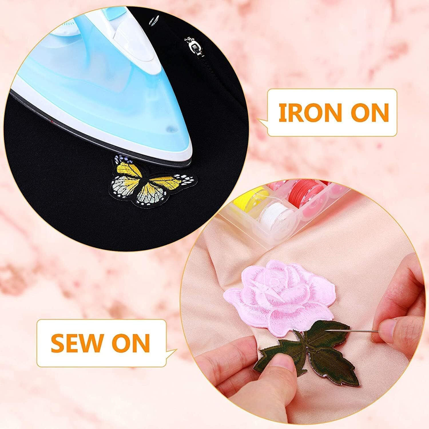 Daily Crafts 1 Pc Embroidery Patch Iron On Sew On Repair Patches And Badges (Alien Green Face)