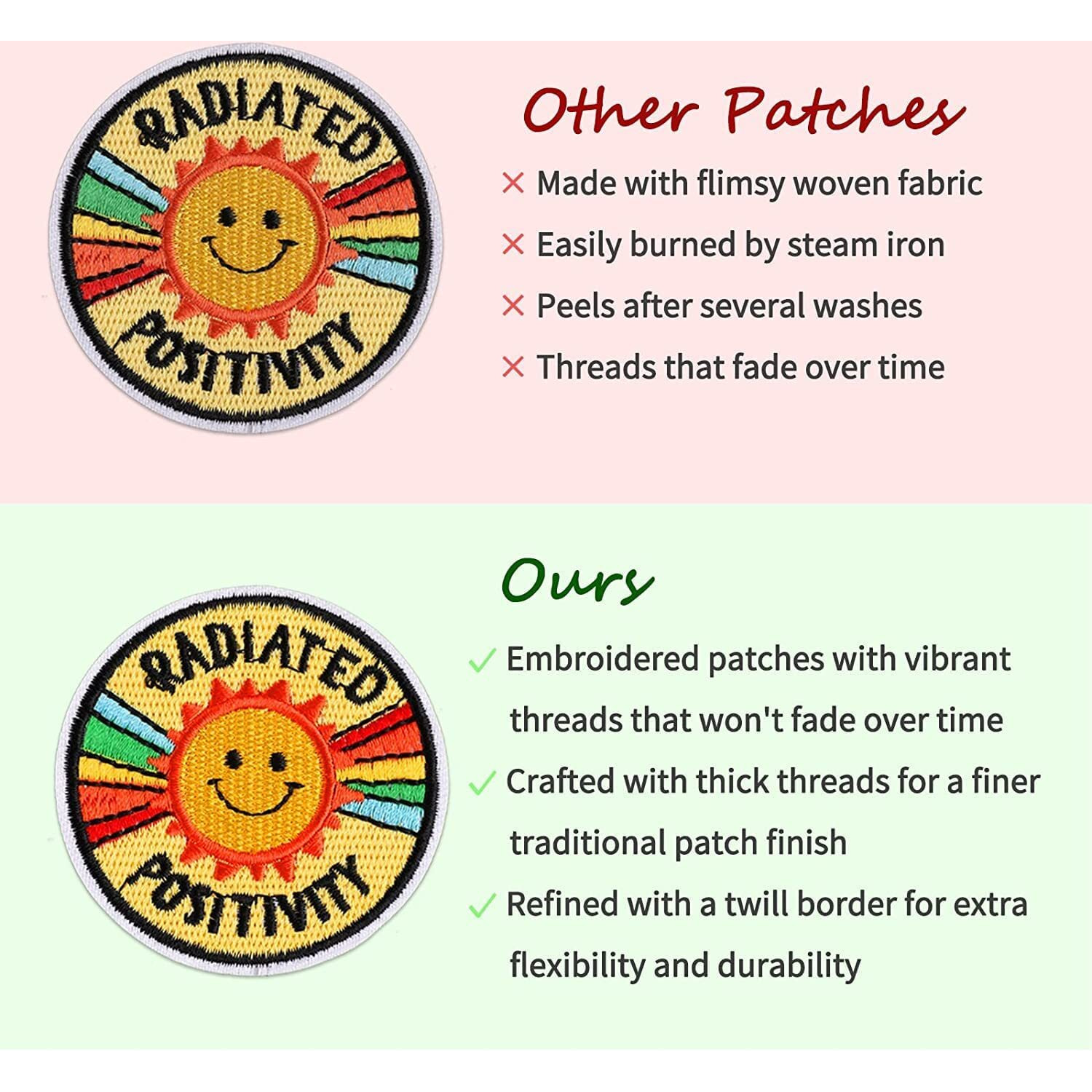 Pack Of 10 Funny Cloth Patch Stickers Badge Emblem Iron On Patch Embroidered Sew On Patches For Diy Girl Skirt Dress Kid's Bag T-Shirt Craft Clothes