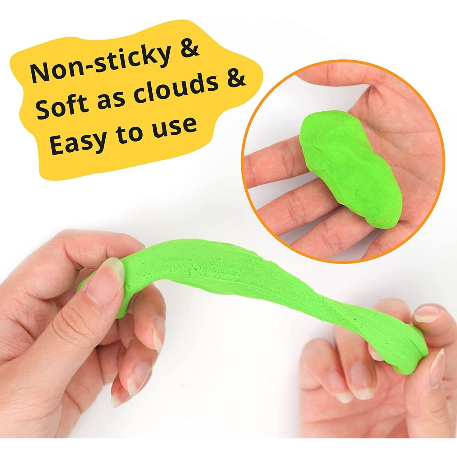 Firstly Air Dry Clay Kit, 12 Pcs Modeling Clay For Kids, Safe & Non-Toxic Super Light Diy Soft Magic Clay, Molding Clay With 8 Sculpting Tools