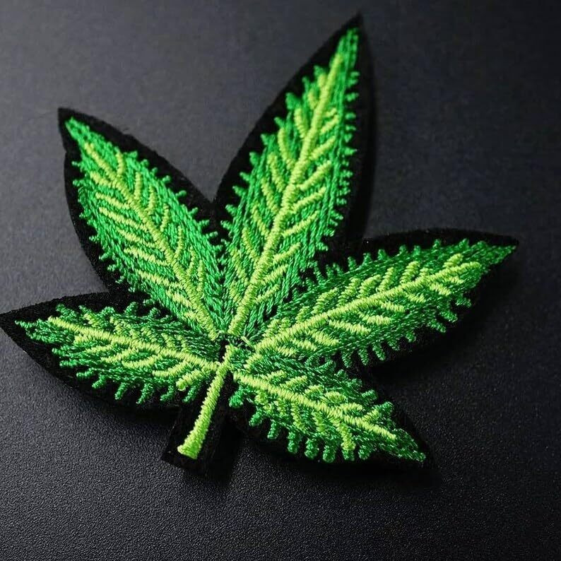 Unique Embroidery Work Iron On Sew On Patches For Do It Yourself Jacket Denim Decoration| Leaf Sports Badge