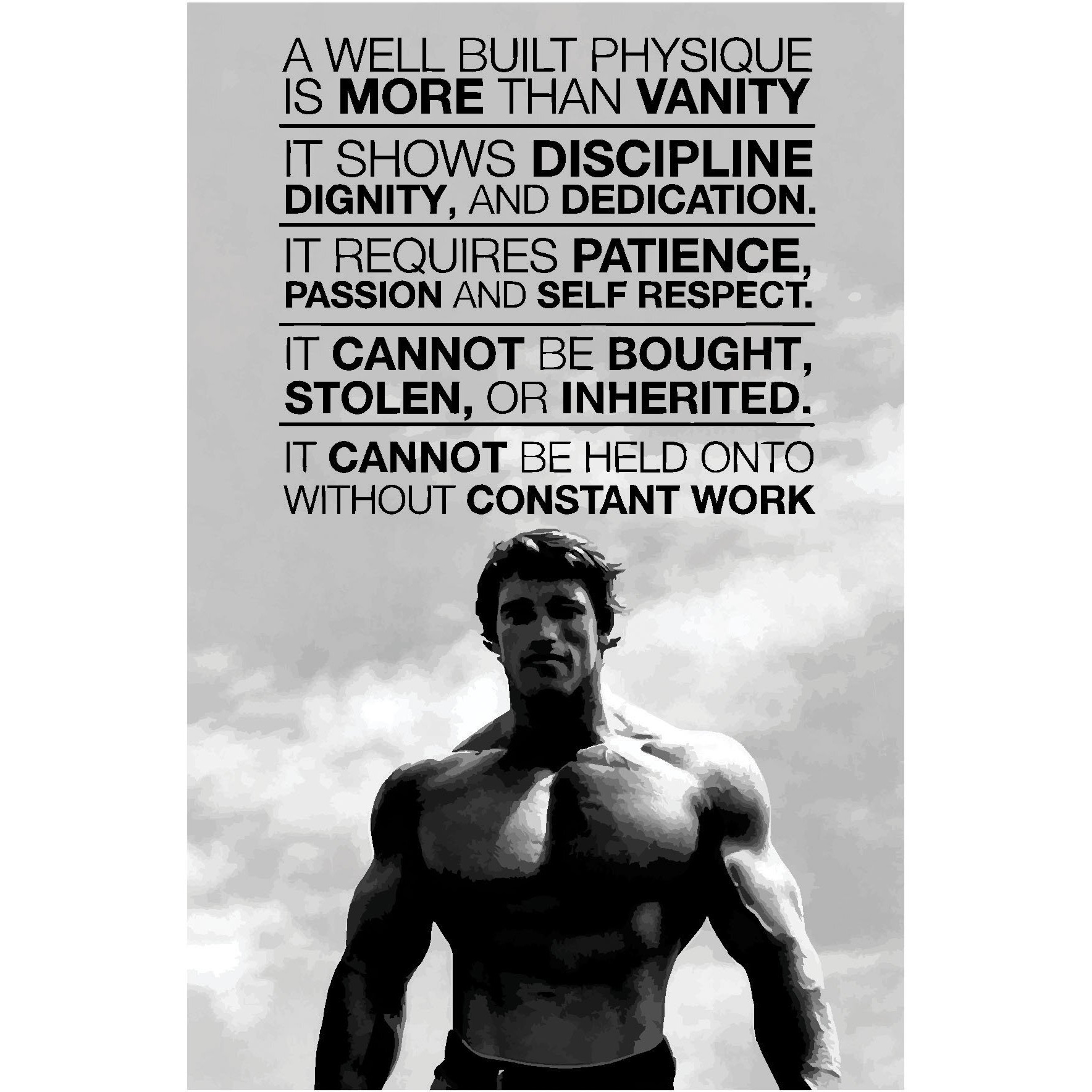 Inephos Paper Quote Poster Art, Ivory, 12 Inch X 18 Inch