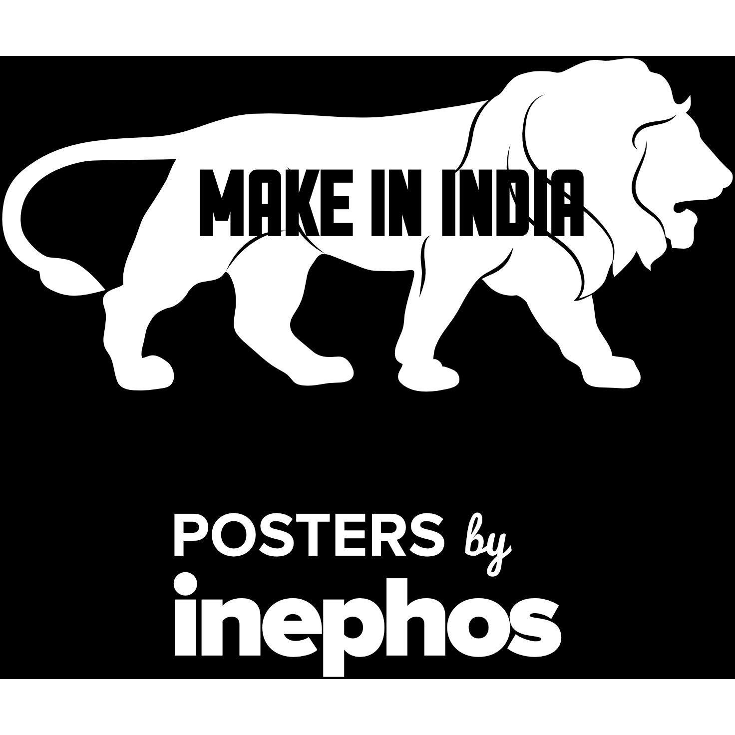 Inephos Paper Quote Poster Art, Ivory, 12 Inch X 18 Inch