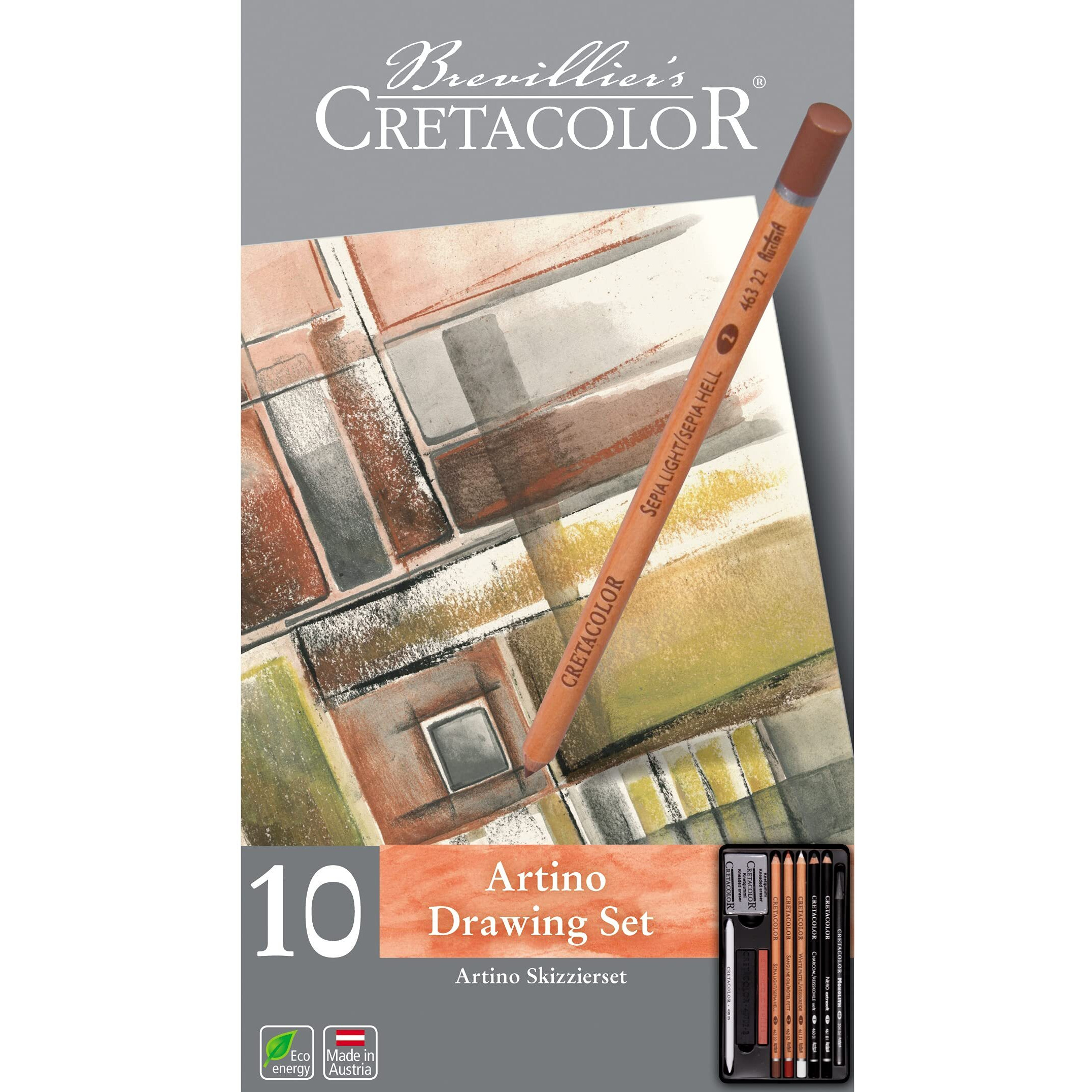 Cretacolor Artino Drawing Set Of 10