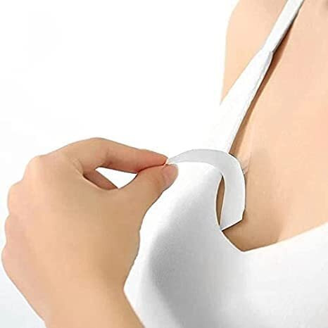 Double Sided Clothing And Body All Day Strength Tape Adhesive And Gentle On Skin And Fabrics Clothing Tape All Skin Tones And Fabric Waterproof And Sweatproof Bra Tape Strips.