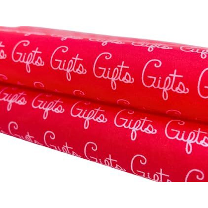 Kidsy Winsy Gift Wrapping Paper (Red) | Tissue Paper Gift Wrap | Bouquet Wrapping Paper | Art And Craft | Recyclable Wrapping Paper | Lightweight And Soft | 80 Sheets, 18 Gsm (20 X 20 Inches)