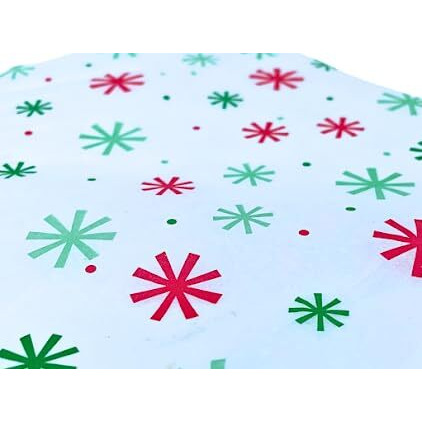 Kidsy Winsy Gift Wrapping Paper (Snowflakes) | Tissue Paper Gift Wrap | Bouquet Wrapping Paper | Art And Craft | Recyclable Wrapping Paper | Lightweight And Soft | 80 Sheets, 18 Gsm (20 X 20 Inches)